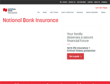 Tablet Screenshot of nbc-insurance.ca